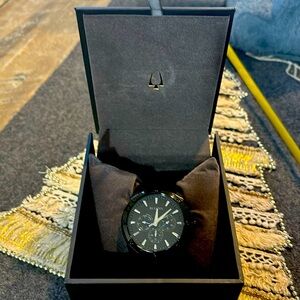 Men’s Bulova watch.